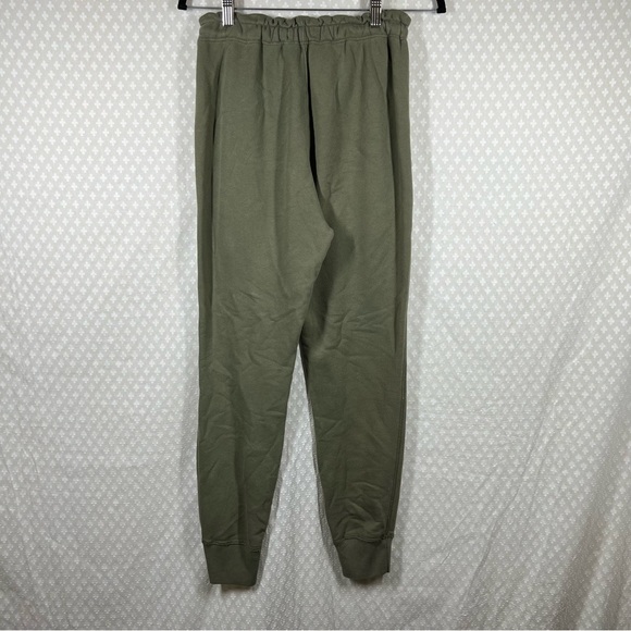 Abercrombie & Fitch Green High Rise French Terry Jogger Sweatpants - Picture 6 of 6